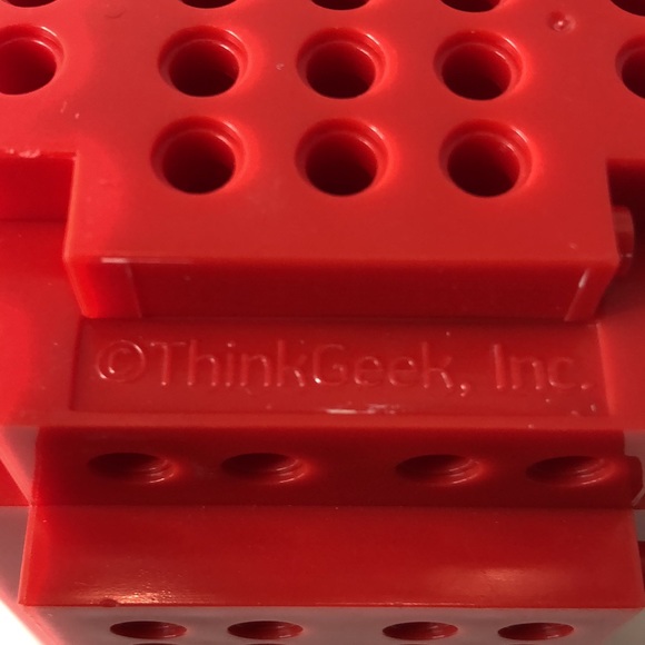 ThinkGeek Build on Brick Plastic Mug - Picture 3 of 4